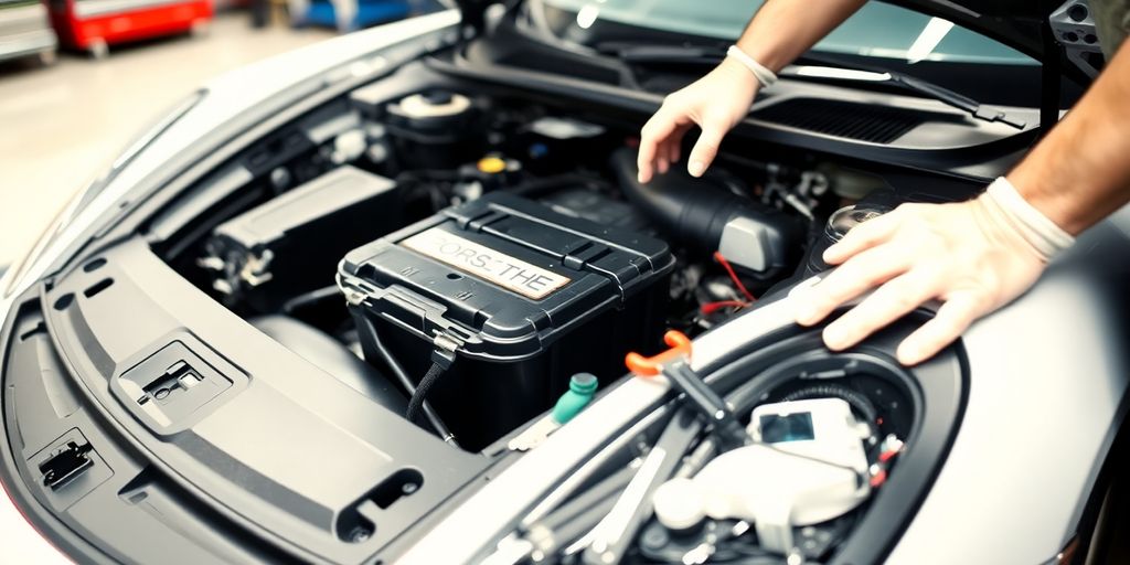 Porsche Panamera battery replacement